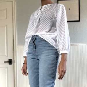 Elle Mesh Blouse